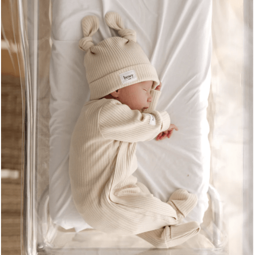 Double Knot Beanie - Cream