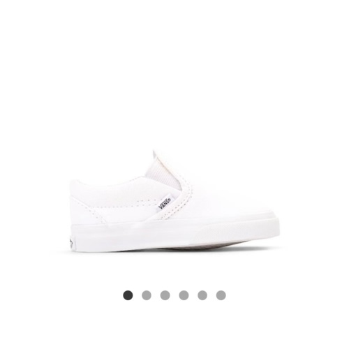 Vans Slip-On Skate Shoe - Baby / Toddler - White | Journeys