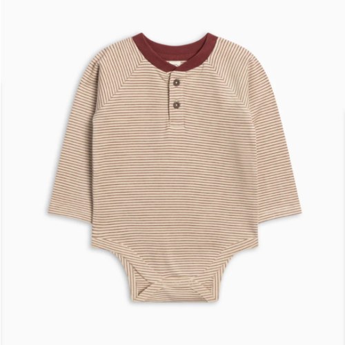 Lucas Raglan Henley Bodysuit