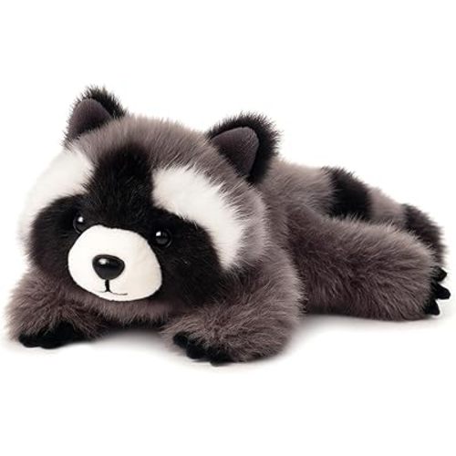 Adorable Raccoon Stuffed Animal Soft Raccoon Plush Toy Cute Birthday Gifts for Boys Girls Kids Toddlers
