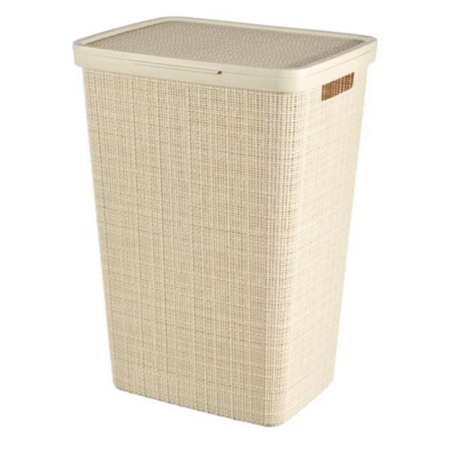 Curver Jute Laundry Hamper | The Container Store