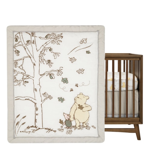 Storytime Pooh 3-Piece Crib Bedding Set