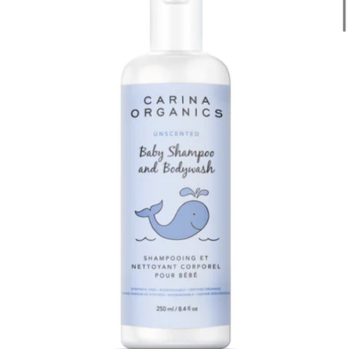 Baby Shampoo & Body Wash (Unscented) – Carina Organics