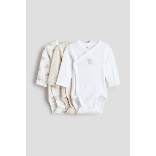 3-pack Wrapover Bodysuits