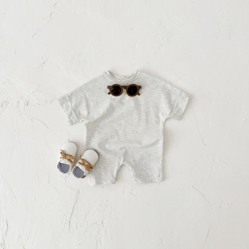 Baby Solid Color Causal Romper