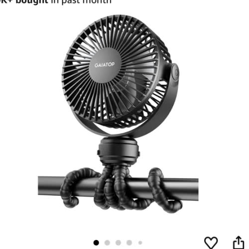 Stroller fan