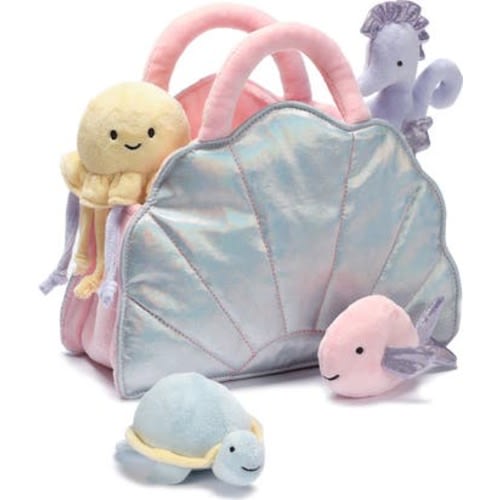 Lambs & Ivy Interactive Aquatic/Sea Shell Plush with Stuffed Animal Toys | Nordstrom