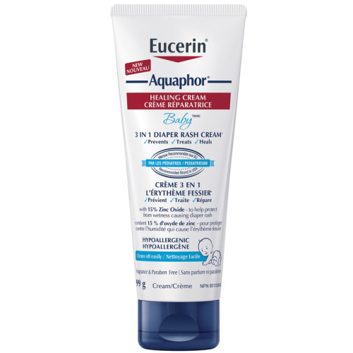 Eucerin Aquaphor Baby 3-in-1 Diaper Rash Cream