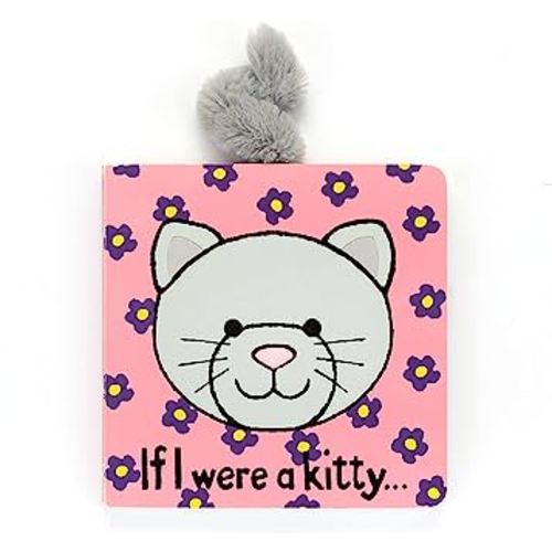 Jellycat Baby Touch and Feel Board Books, If I were a Kitty