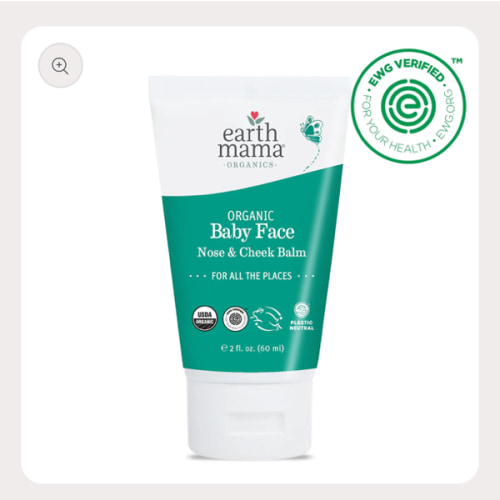 Organic Baby Face Nose & Cheek Balm | Earth Mama