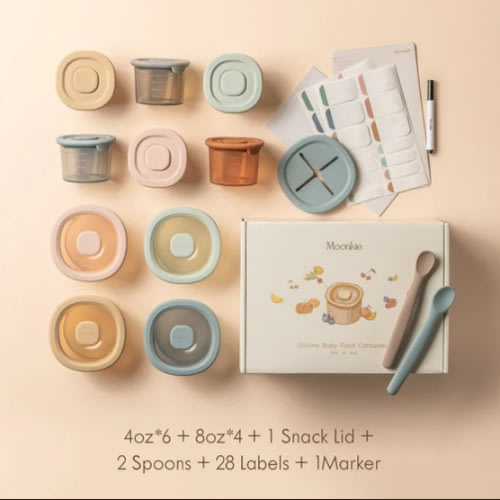 Silicone Baby Food Containers