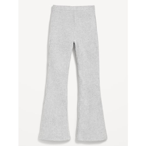 CozePlush High-Waisted Flare Leggings for Girls