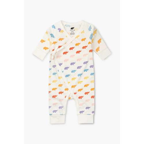 Kimono Tie One-Piece - Organic Baby Clothes - Monica + Andy