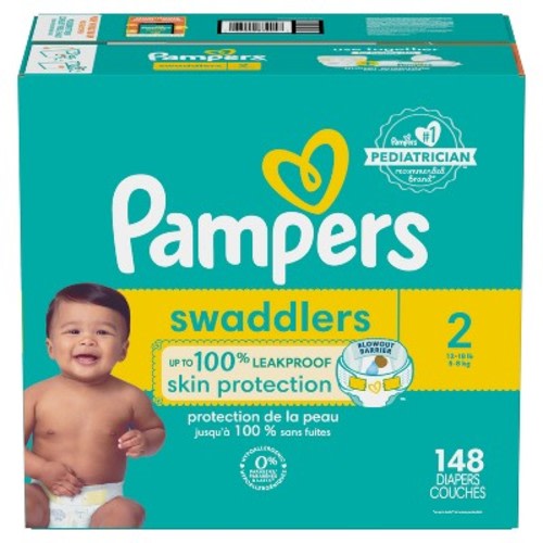 Pampers Swaddlers Active Baby Diapers - (select Size And Count)