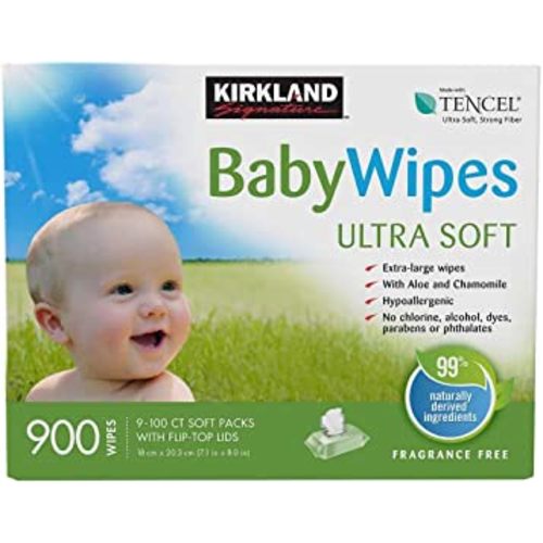 KIRKLAND Signature Baby Wipes (900 Wipes)