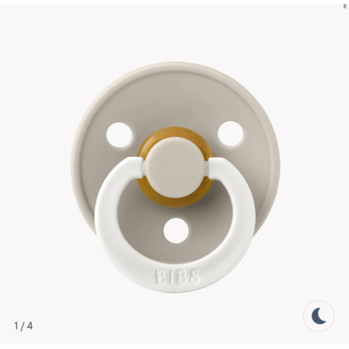 BIBS GLOW Pacifier in Sand - Glows in the Dark – Bibsworld store US