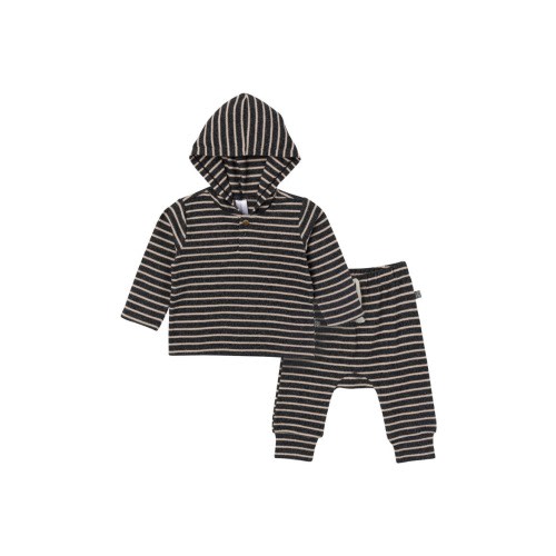 Hooded Brushed Hacci Top & Jogger Set