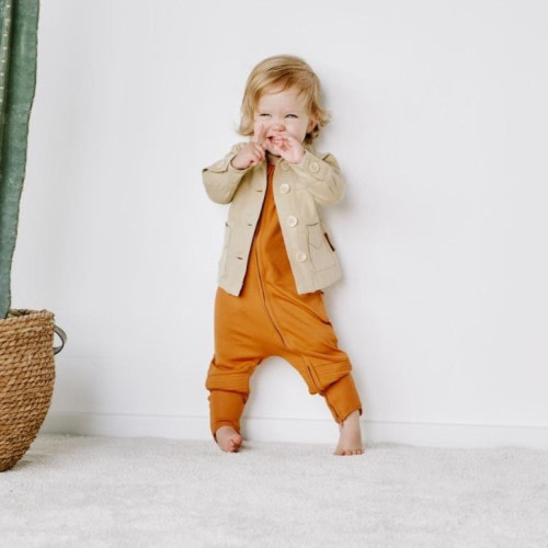 Goumi Kids Canyon Collection Organic Cotton Chore Coat Mini - 6-12 Months