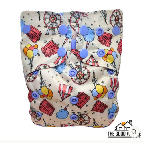 One Size Pocket Diaper | Little Ringmaster