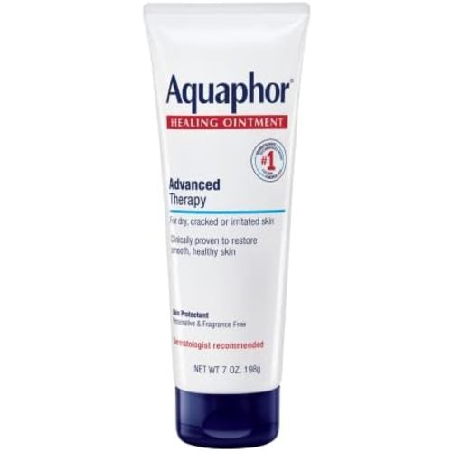 Aquaphor Advanced Therapy Healing Ointment, Skin Protectant, 7 OZ