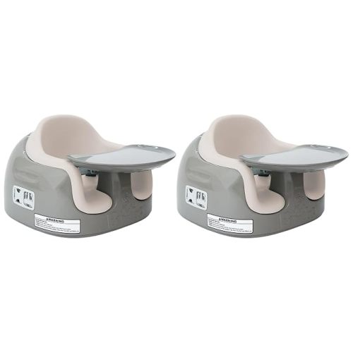 Bumbo 3-in-1 Infant Multi-Seat & Tray, 6-36 Months, Breige/White Sand