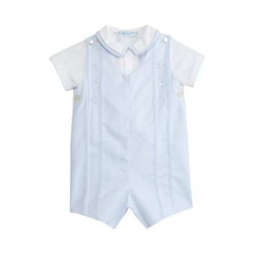 Baby Boys 2 Piece Nautical Shortall
