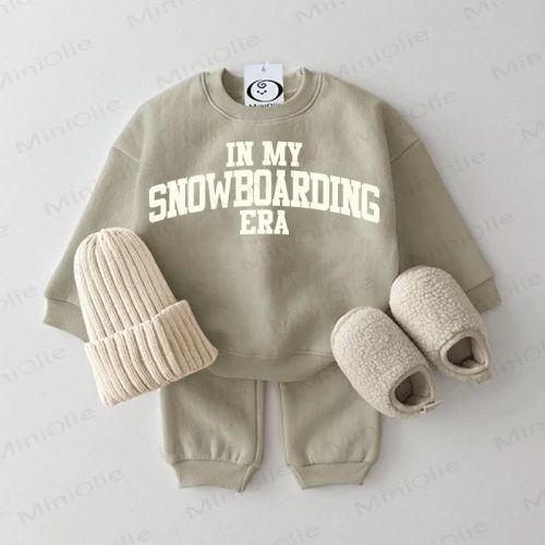 IN MY SNOWBOARDING ERA Baby 2-piece Set
