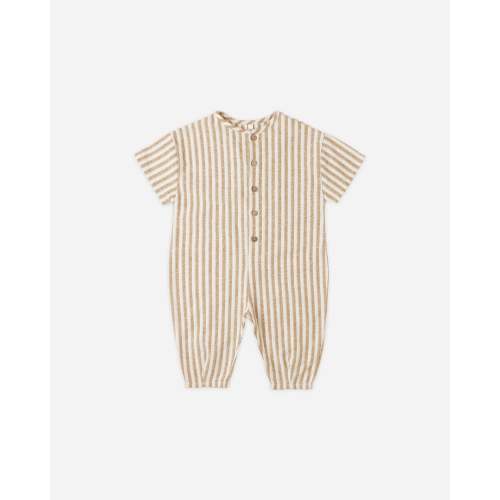 Hayes Jumpsuit || Golden Stripe – Rylee + Cru