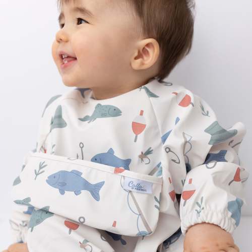 The Grayson Long Sleeve Bib - Lakeside Catch – Calla and Friends