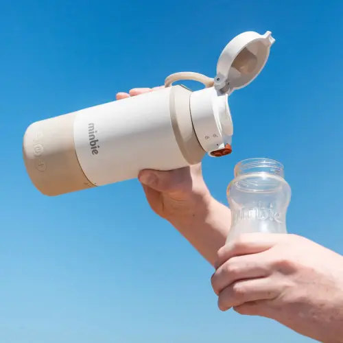 Minbie Portable Milk Warmer For Breastmilk & Formula