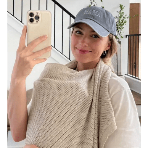 Cocoon nursing cover (in natural)