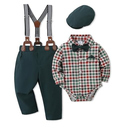 SANMIO Baby Boy Clothes 0-24M Baby Boy Suits 4pcs Baby Boys Baptism Easter Outfits Baby Christmas Clothes