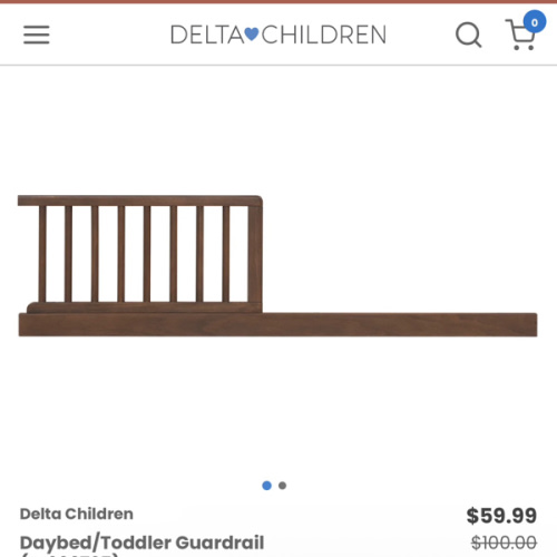 Daybed/Toddler Guardrail (W203725)