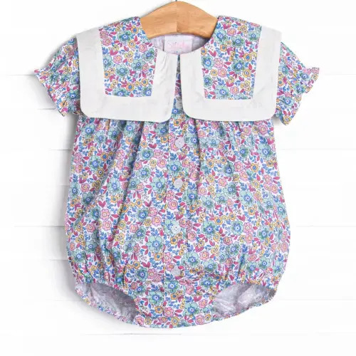 Buttoned Up Blossoms Bubble, Purple – Stitchy Fish