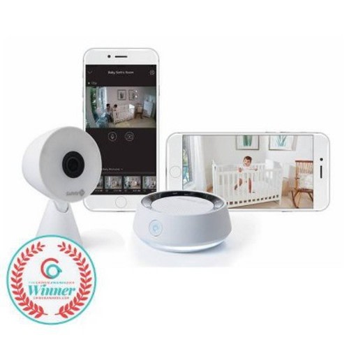 Safety 1st HD Wifi Baby Monitor With Sound & Movement Detecting Audio Unit
