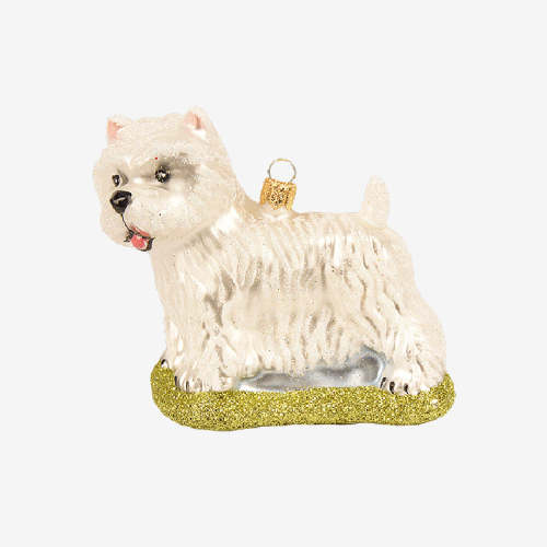 West Highland White Terrier Ornament — John Derian Company Inc