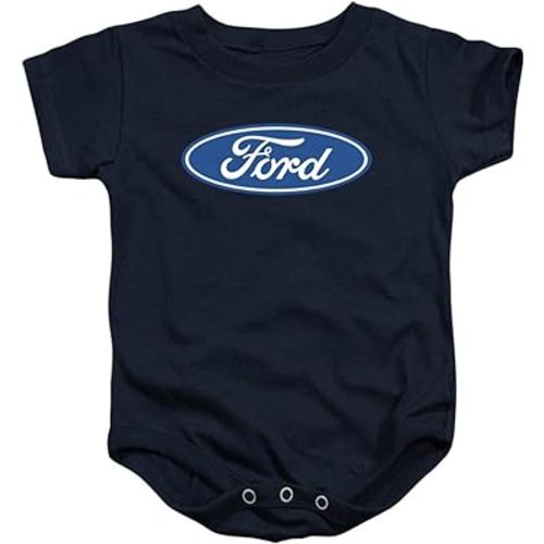 Ford Dimensional Logo Unisex Infant Snap Suit for Baby Boys and Girls