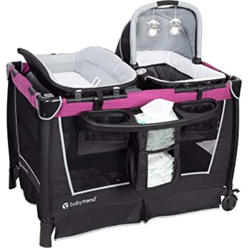 Baby Trend Retreat Nursery Center® Playard, Mulberry