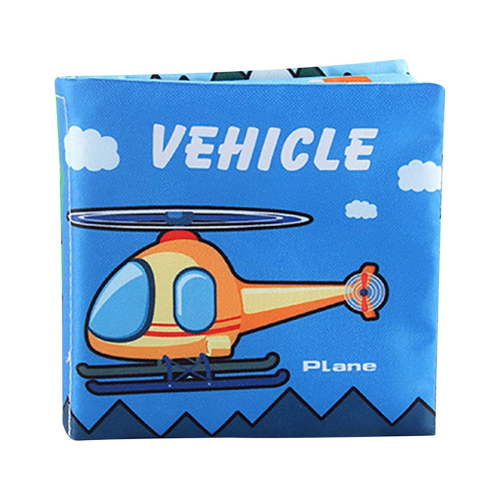 Baby Books 0-6 Months, Soft Cloth Books for Babies Infants Toddler, Touch and Feel Crinkle Cloth Books 6 to 12 Months, Early Development Interactive Toys Gifts for Boys Girls