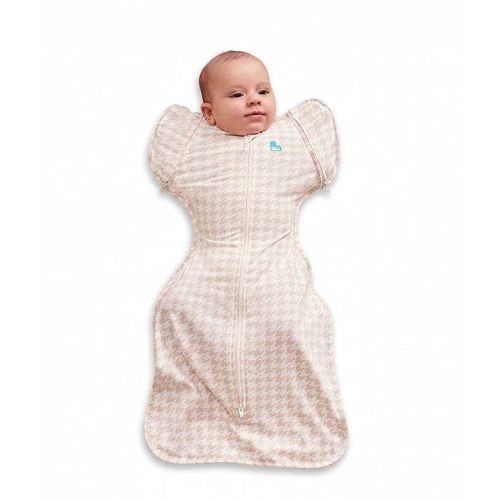 Love to Dream Swaddle UP Self-Soothing Sleep Sack 13-19 lbs., Dramatically Better Sleep, Snug Fit Calms Startle Reflex, 1.0 TOG, Medium 13-19 lbs, Dusty Pink