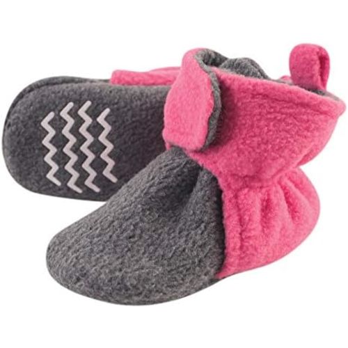 Hudson Baby Unisex-Baby Cozy Fleece BootiesSlipper Sock