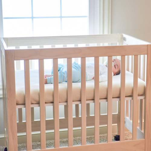 Breathable Organic Mini Crib Mattress