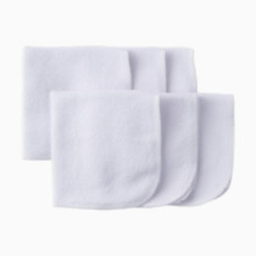 Gerber Washcloth, White, 6-Count