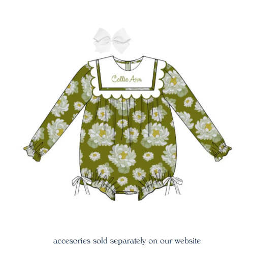 Magnolia Meadows Bubble – Little Bear Smocks