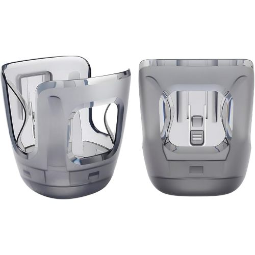 Stroller Cup Holder Fits for UPPAbaby Vista/Vista V2/Vista V3/Cruz/Cruz V2/Cruz V3/Minu/Minu V2/Minu V3/Minu Duo, Holds Different Drink Sizes, One-Hand Quick Install/Remove, Folds with Stroller