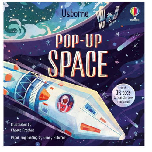 Pop-Up Space: Fun Pop-Up Introduction To Planets and Space Exploration For Young Kids
