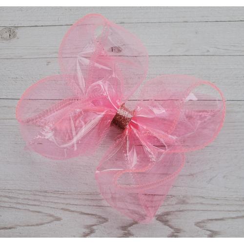 Waterproof Jelly Hair Bow - You Choose the Color - Medium Swim Hairbow