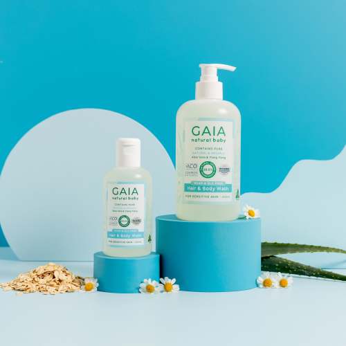 GAIA Baby Hair & Body Wash: Gentle & Natural Cleanser