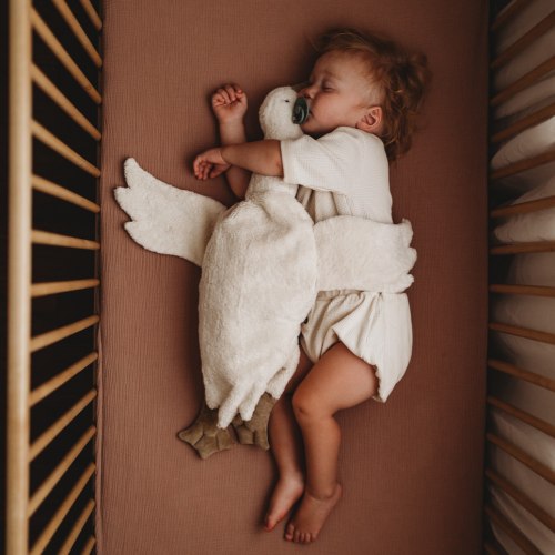 Cuddly Animal White Goose - Large