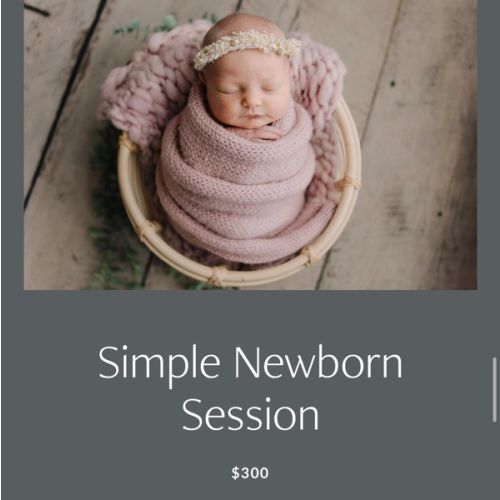 Newborn Photography Shoot